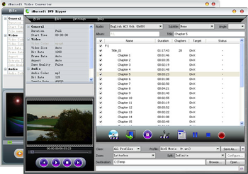 iMacsoft DVD Ripper Suite screenshot