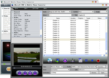 iMacsoft DVD to Mobile Phone Suite screenshot