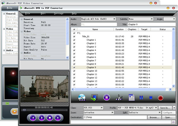 iMacsoft DVD to PSP Suite screenshot 3