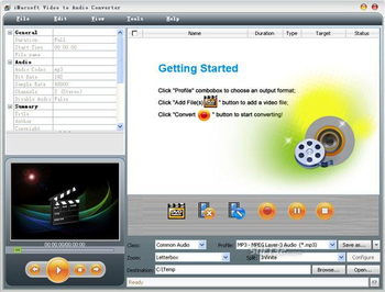 iMacsoft Video to Audio Converter screenshot 2