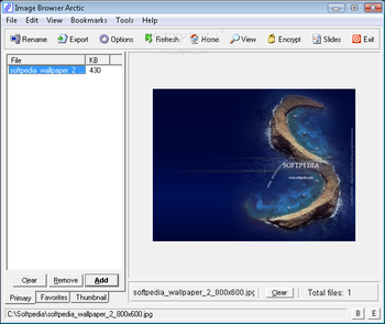 Image Browser Arctic screenshot
