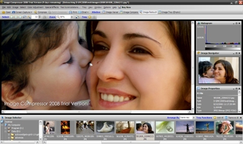 Image Compressor 2008 Free Edition screenshot