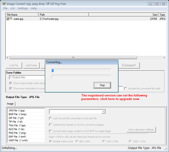 Image Convert Jpg Jpeg Bmp Tiff Gif Free screenshot 3