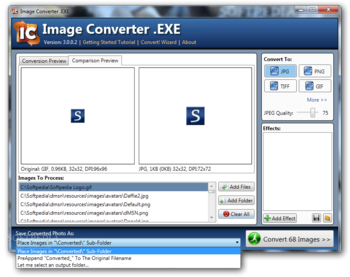 Image Converter .EXE screenshot 7
