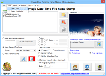 Image Date Time File Name Stamp screenshot 3