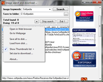 Image Downloader screenshot