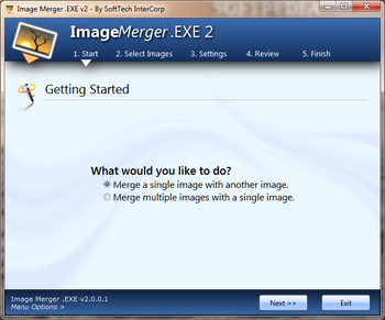 Image Merger .EXE screenshot