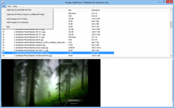 Image Optimizer Software screenshot 2