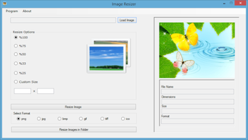 Image Resizer screenshot