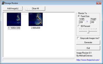 Image Resizer screenshot