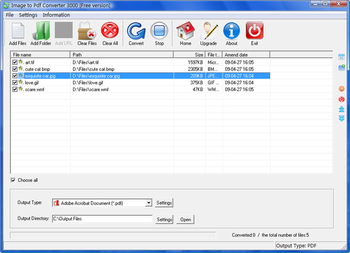 Image to Pdf Converter 3000 screenshot