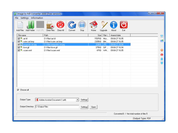 Image to Pdf Converter 3000 screenshot