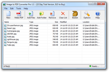 Image to PDF Converter Pro screenshot