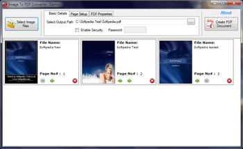 Image to PDF Convertor screenshot
