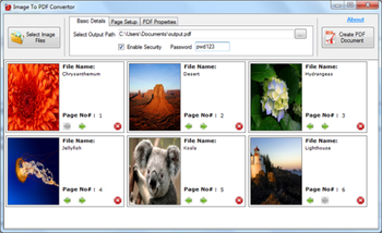 Image to PDF Convertor screenshot