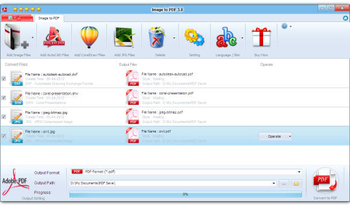 Image to PDF screenshot