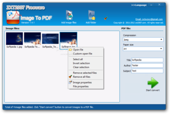 Image To PDF screenshot