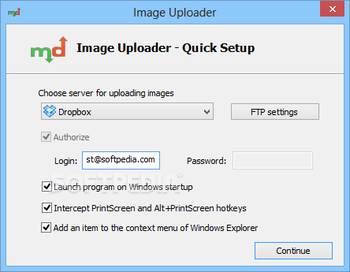 Image Uploader screenshot