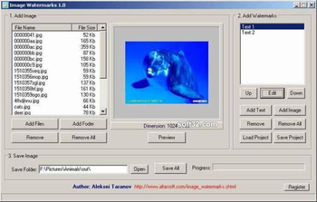 Image Watermarks screenshot 2