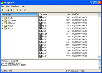 Image2db screenshot 2