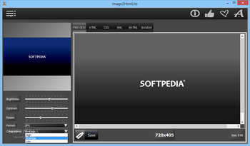 Image2HtmlLite screenshot