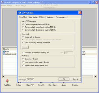 Image2PDF(PDF E-Book Maker) screenshot 3