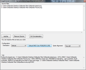 ImageConcat screenshot