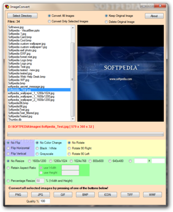 ImageConvert screenshot