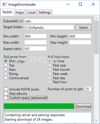 ImageDownloader screenshot