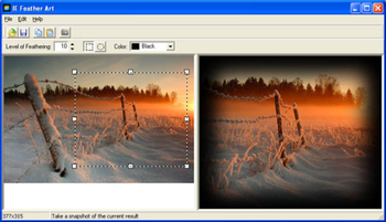 ImageElements Feather Art screenshot