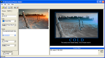 ImageElements Motivational Poster Maker screenshot