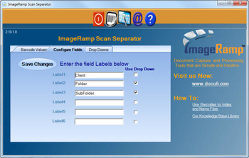 ImageRamp Barcode Scan Separator screenshot