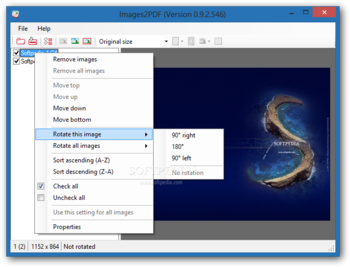Images2PDF screenshot 2