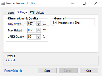 ImageShrinker screenshot 2