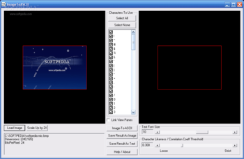 ImageToASCII screenshot
