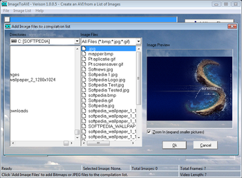 ImageToAVI screenshot