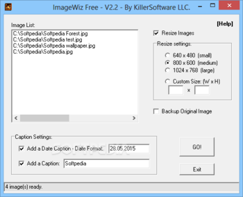 ImageWiz Free screenshot