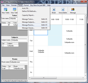 iMagic Timetable Master screenshot 3