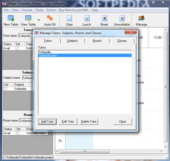 iMagic Timetable Master screenshot 5