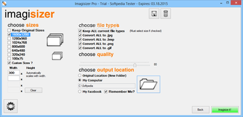 Imagisizer Pro screenshot 2