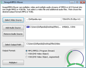 ImagoMPEG-Muxer screenshot
