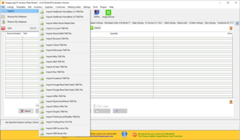 Imagoscape Auction Data Wizard screenshot 2
