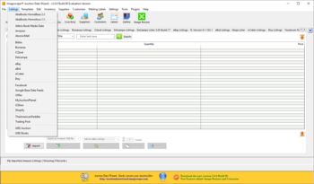 Imagoscape Auction Data Wizard screenshot 3