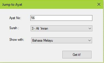 Iman4u Al-Quran Search CS screenshot