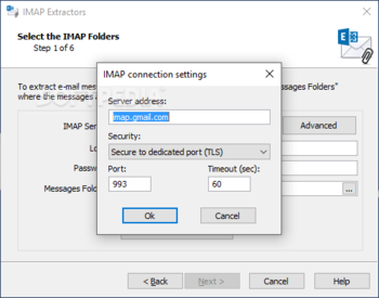 IMAP Extractors screenshot 3