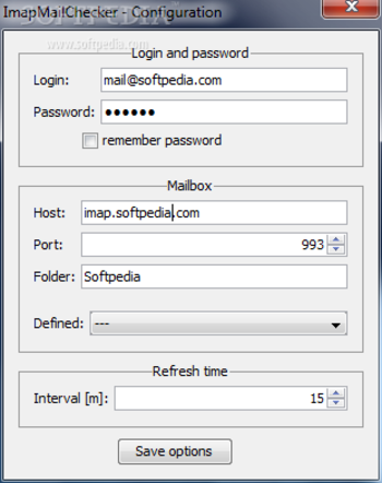 Imap Mail Checker screenshot