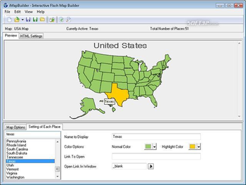 iMapBuilder Interactive Flash MapBuilder screenshot 2