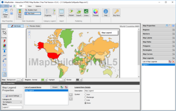 iMapBuilder Interactive HTML5 Map Builder screenshot 3