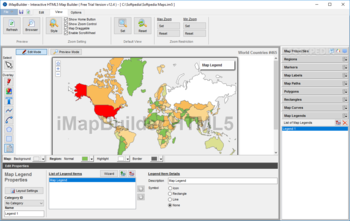 iMapBuilder Interactive HTML5 Map Builder screenshot 4