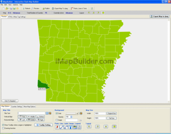 iMapBuilder Interactive Map Builder screenshot